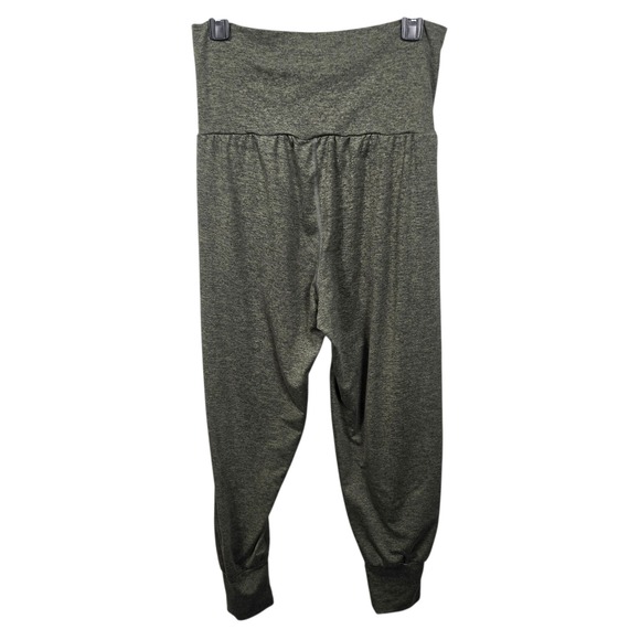 Aerie OFFLINE High Waisted Jogger Pants Heathered Olive Green Size Medium - Picture 2 of 7